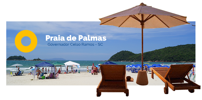 Praia de Palmas, Governador Celso Ramos